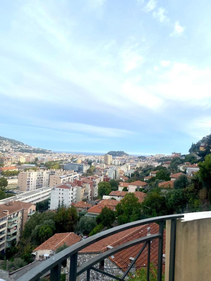 Appartement 02 Vue Panoramique -Wifi- Parking Prive -Nizza Exterior foto